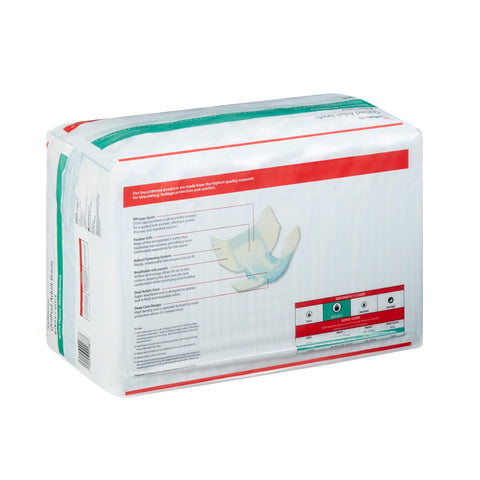 Incontinence Brief Wings™ Ultra Adult Large Unisex Disposable Heavy Absorbency #77074