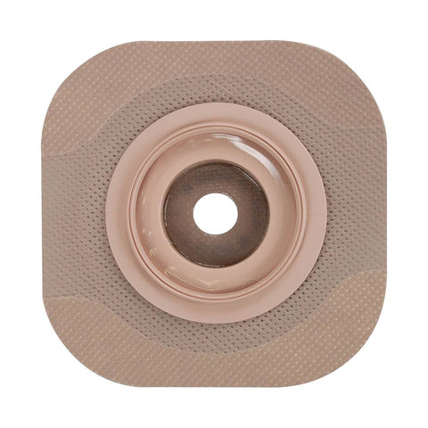 Hollsiter Ostomy Barrier New Image™ CeraPlus™ Trim to Fit 11404, Extended Wear Adhesive Tape Borders 70 mm Flange Blue Code System Up to 2 Inch Opening
