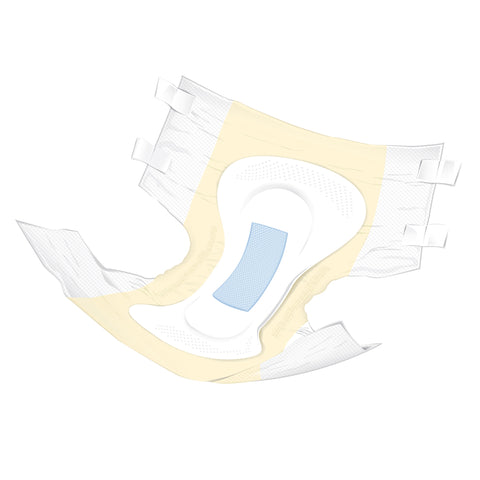 Incontinence Brief McKesson Classic Adult X-Large Unisex Disposable Light Absorbency #BRBRXL