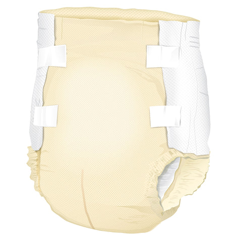 Incontinence Brief McKesson Classic Adult X-Large Unisex Disposable Light Absorbency #BRBRXL
