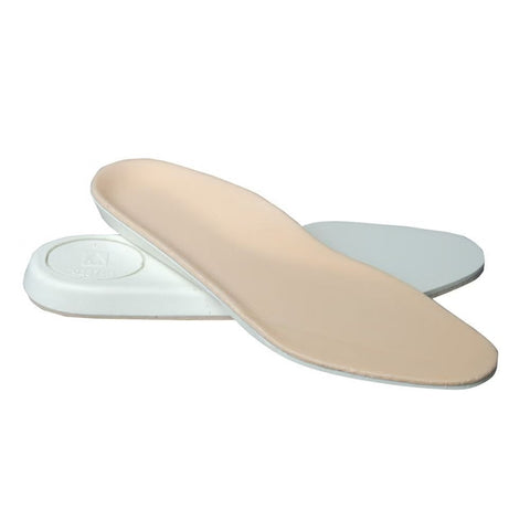 Diabetic Insole AliMed® Heat Mold Plastzote® Foam / Urethane Women 10.5 to 12 / Men 8.5 to 10 Beige / White #2970004073