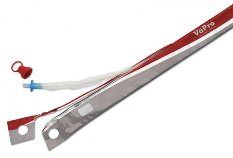 Hollister Urethral Catheter VaPro™ TouchFree Coude Tip Hydrophilic Coated PVC 16 Fr. 16 Inch #73164
