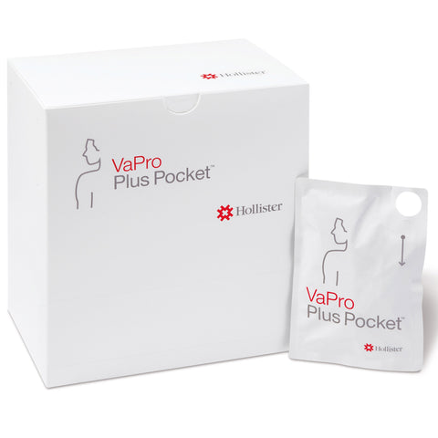 Hollister Urethral Catheter VaPro™ Plus TouchFree Straight Tip Hydrophilic Coated PVC 14 Fr. 16 Inch #74144