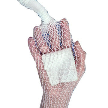 Elastic Net Retainer Dressing Stretch Net™ Tubular Elastic 25 Yard Size 12 White X-Large Torso NonSterile