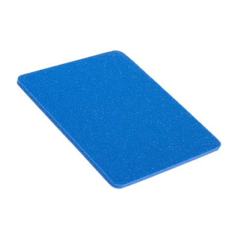 DermaRite Industries Silver Foam Dressing DermaBlue+™ Foam Transfer 4 X 5 Inch Rectangle Sterile #76040518