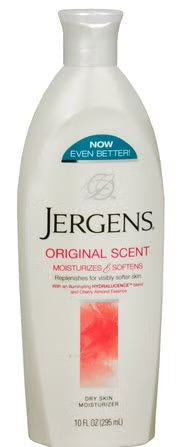 Hand and Body Moisturizer Jergens® 10 oz. Bottle Cherry Almond Scent Lotion #01910010993
