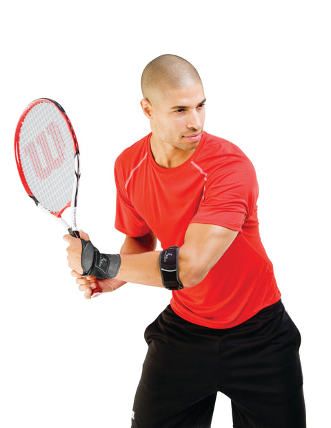 Elbow Brace Hg80™ Small / Medium Tennis Left or Right Elbow Black #79018