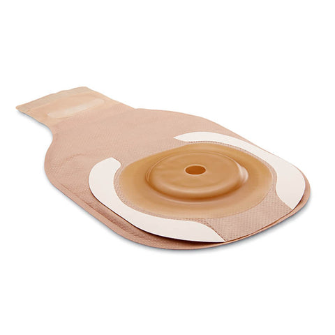 Hollister Ostomy Pouch Premier™ Flextend™ 8678 One-Piece System 12 Inch Length Soft Convex, Trim to Fit 1/2 to 1-1/2 Inch Stoma Drainable