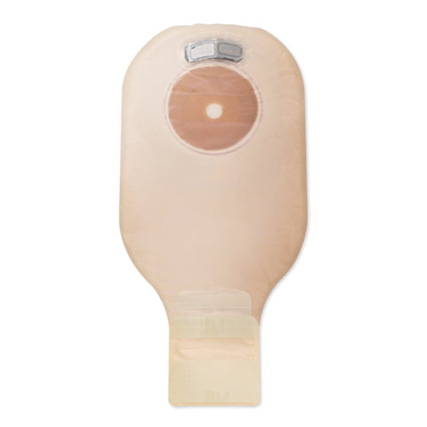 Hollister Ostomy Pouch Premier™ Flextend™ 86711 One-Piece System 12 Inch Length Soft Convex, Trim to Fit 2-1/8 Inch Stoma Drainable