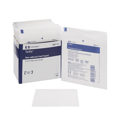Non-Adherent Dressing Telfa™ Ouchless Cotton Sterile