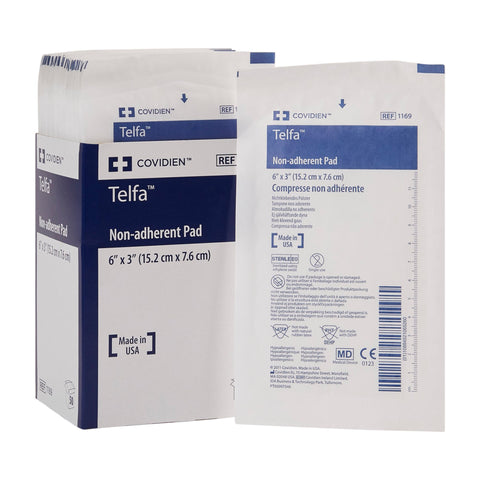 Non-Adherent Dressing Telfa™ Ouchless Cotton Sterile