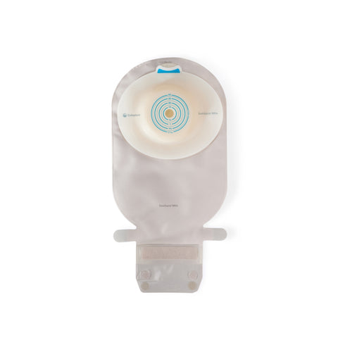 Coloplast Ostomy Pouch SenSura® 16767 Mio Convex One-Piece System 11 Inch Length, Maxi Deep Convex, Trim to Fit 3/8 to 1-11/16 Inch Stoma Drainable