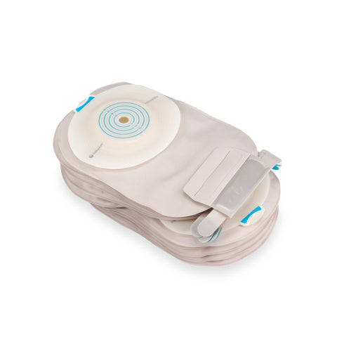 Coloplast Ostomy Pouch SenSura® 16706 Mio Convex One-Piece System 11 Inch Length, Maxi Soft Convex, Trim to Fit 3/8 to 2 Inch Stoma Drainable