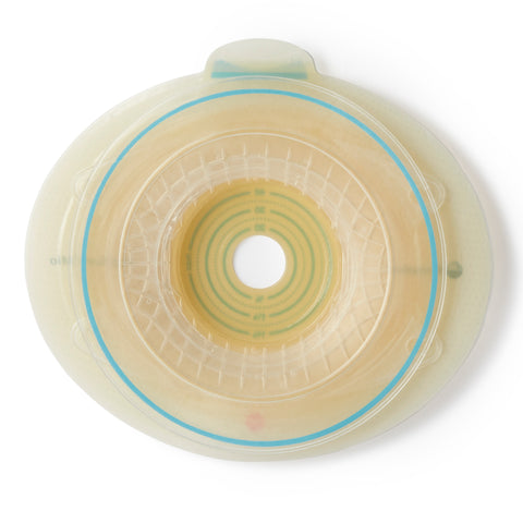 Coloplast Ostomy Barrier SenSura® Mio Convex Trim to Fit 16483, Extended Wear Elastic Adhesive 50 mm Flange Red Code System 15 to 40 mm Opening