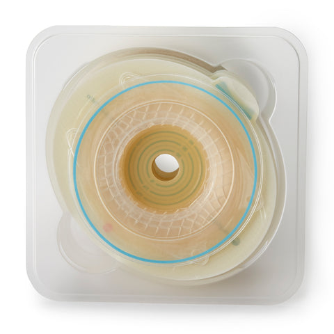 Coloplast Ostomy Barrier SenSura® Mio Convex Trim to Fit 16483, Extended Wear Elastic Adhesive 50 mm Flange Red Code System 15 to 40 mm Opening