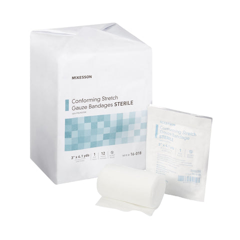 Conforming Bandage Polyester Roll Shape Sterile