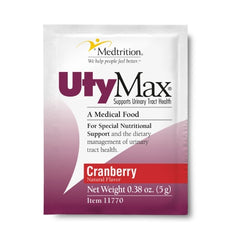 Oral Supplement UtyMax® Cranberry Flavor Powder 5 Gram Individual Packet