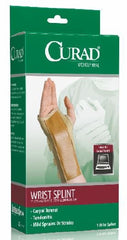 Wrist Brace Curad® Aluminum / Elastic Left Hand Beige X-Large