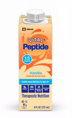 Oral Supplement Vital® Peptide 1.5 Cal Vanilla Flavor Liquid 8 oz. Reclosable Carton