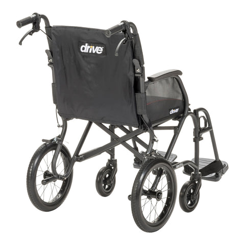 Drive Medical AeroFly™ Ultra-Lite Transport Chair #AFT18BK-SF
