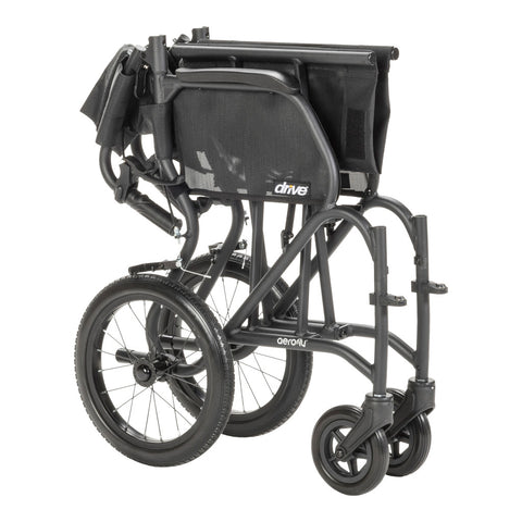 Drive Medical AeroFly™ Ultra-Lite Transport Chair #AFT18BK-SF