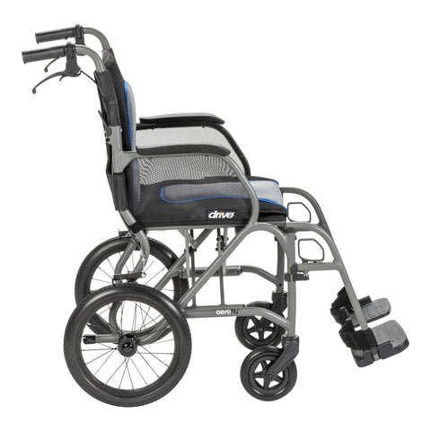 Drive Medical AeroFly™ Ultra-Lite Transport Chair #AFT18BK-SF