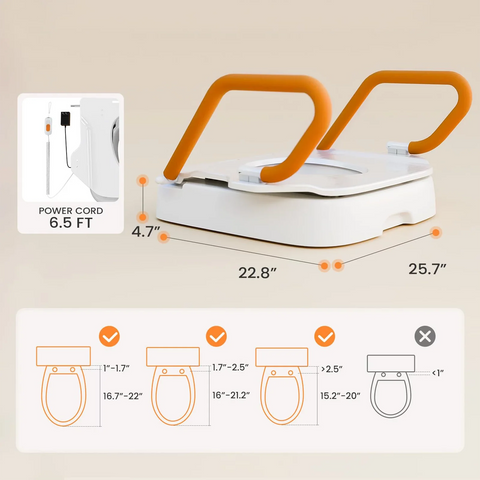 ELECTRIC STEADY TOILET SEAT LIFT #AX12 PRO