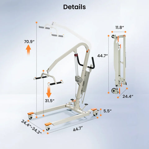 ELECTRIC TRANSFER HOYER LIFT #AY02