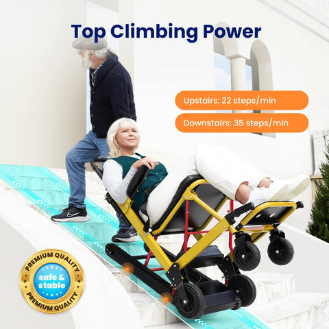 BATTERY POWERED, PORTABLE STAIR WHEELCHAIR #AY04