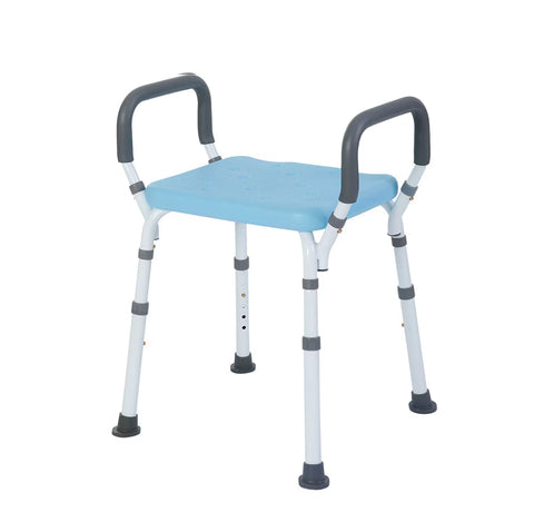 Premium Shower Bench/Chair with Removable Padded Arms #B2200