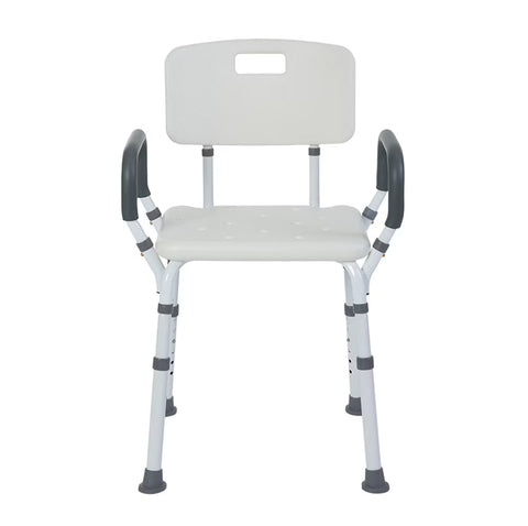 Premium Shower Bench/Chair with Removable Padded Arms #B2200