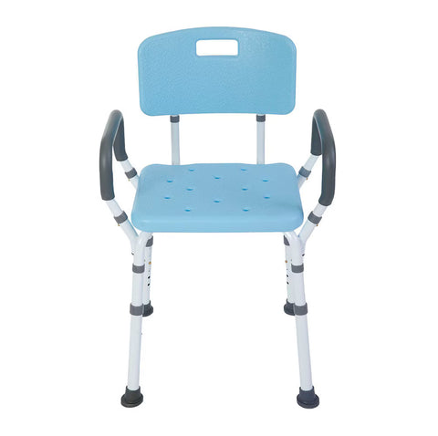 Premium Shower Bench/Chair with Removable Padded Arms #B2200