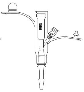 Bolus Feeding Adapter MIC 14 Fr. For 14 Fr. MIC PEG Feeding Tube #0136-14
