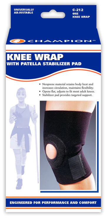 C-212 KNEE WRAP NEOP BL UNIV #0212