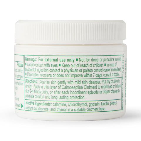 Calmoseptine Moisture Barrier Ointment, Jar, 2.5 oz