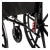 Drive Medical Cruiser X4 Lightweight Dual Axle Wheelchair with Adjustable Detachable Arms, Full Arms, Swing Away Footrests