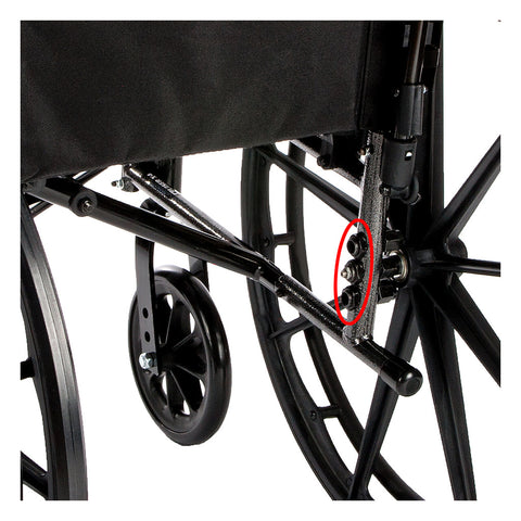 Drive Medical Cruiser X4 Lightweight Dual Axle Wheelchair with Adjustable Detachable Arms, Full Arms, Elevating Leg Rests