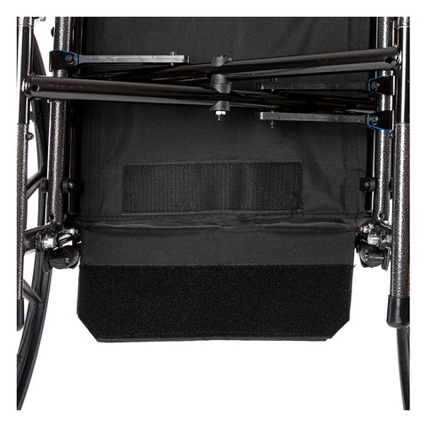 Drive Medical Cruiser X4 Lightweight Dual Axle Wheelchair with Adjustable Detachable Arms, Full Arms, Elevating Leg Rests