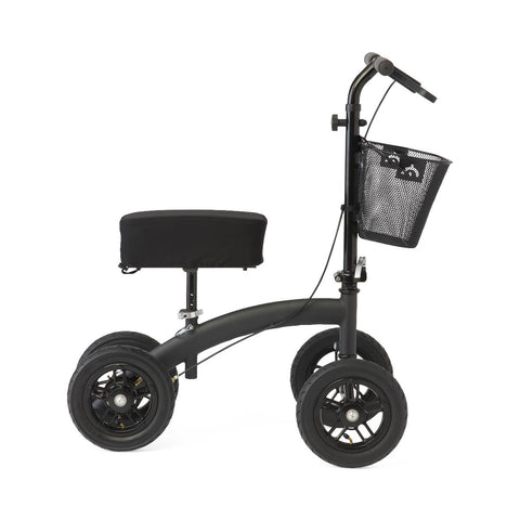Medline All-Terrain Knee Walker Jr. with 8" Wheels, 17.25"-23.75" Kneepad Height #ATKNEEJR