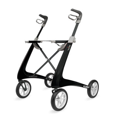 byACRE Carbon Fiber Rollator with 18.5" W x 24" H Comfort Seat, 1 EA