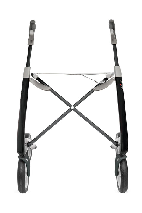byACRE Carbon Fiber Rollator with 18.5" W x 24" H Comfort Seat, 1 EA