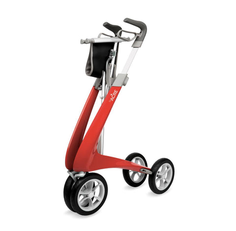 byACRE Carbon Fiber Rollator with 18.5" W x 24" H Comfort Seat, 1 EA