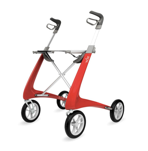 byACRE Carbon Fiber Rollator with 18.5" W x 24" H Comfort Seat, 1 EA