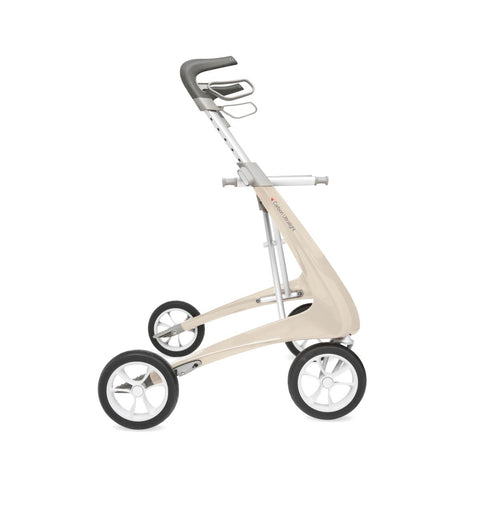 byACRE Carbon Fiber Rollator with 18.5" W x 24" H Comfort Seat, 1 EA