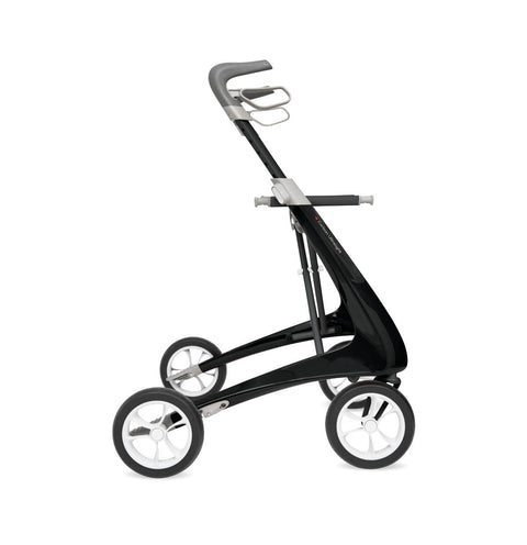 byACRE Carbon Fiber Rollator with 16.5" W x 24" H Regular Seat, 1 EA