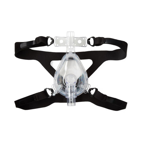 Pulmodyne Silicone CPAP Full Face Mask with OmniCLIP Headgear, Adult