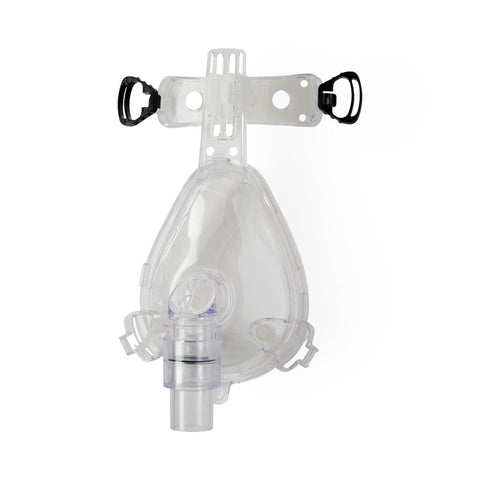 Pulmodyne Silicone CPAP Full Face Mask with OmniCLIP Headgear, Adult