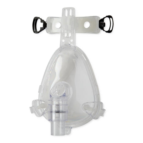 Pulmodyne Silicone CPAP Full Face Mask with OmniCLIP Headgear, Adult