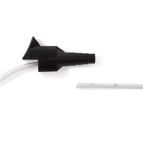 Medline Sterile Open Suction Catheter Mini Tray with Pair of Gloves, 10 Fr, Whistle Tip #DYND40980