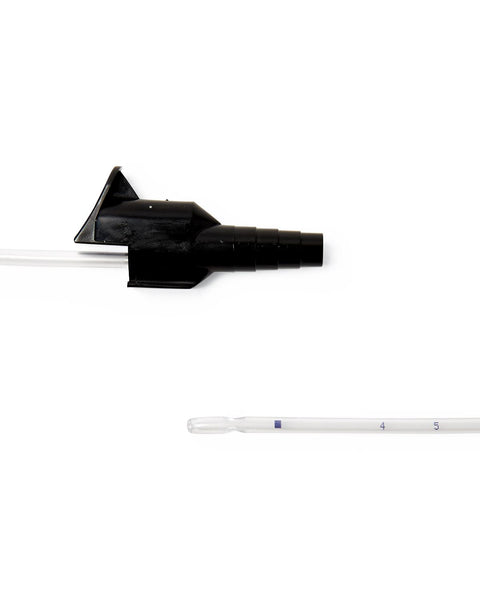 Medline Single Sterile Open Suction Catheter Straight Pack, 10 Fr, Whistle Tip #DYND41900
